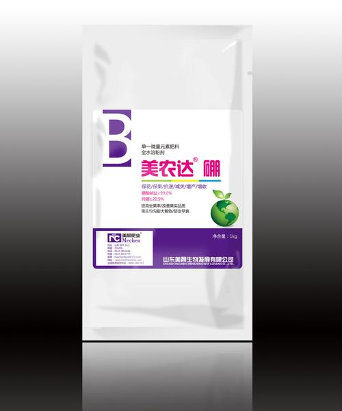 美农达硼肥 保花保果的微量元素利器，农作物的丰收之选